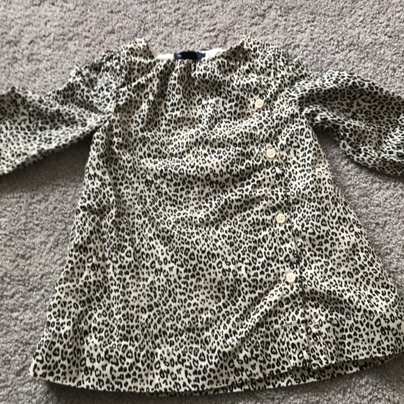 Baby Gap Leopard 🐆 Print Baby Dress 6-12M NWOT - Picture 1 of 4